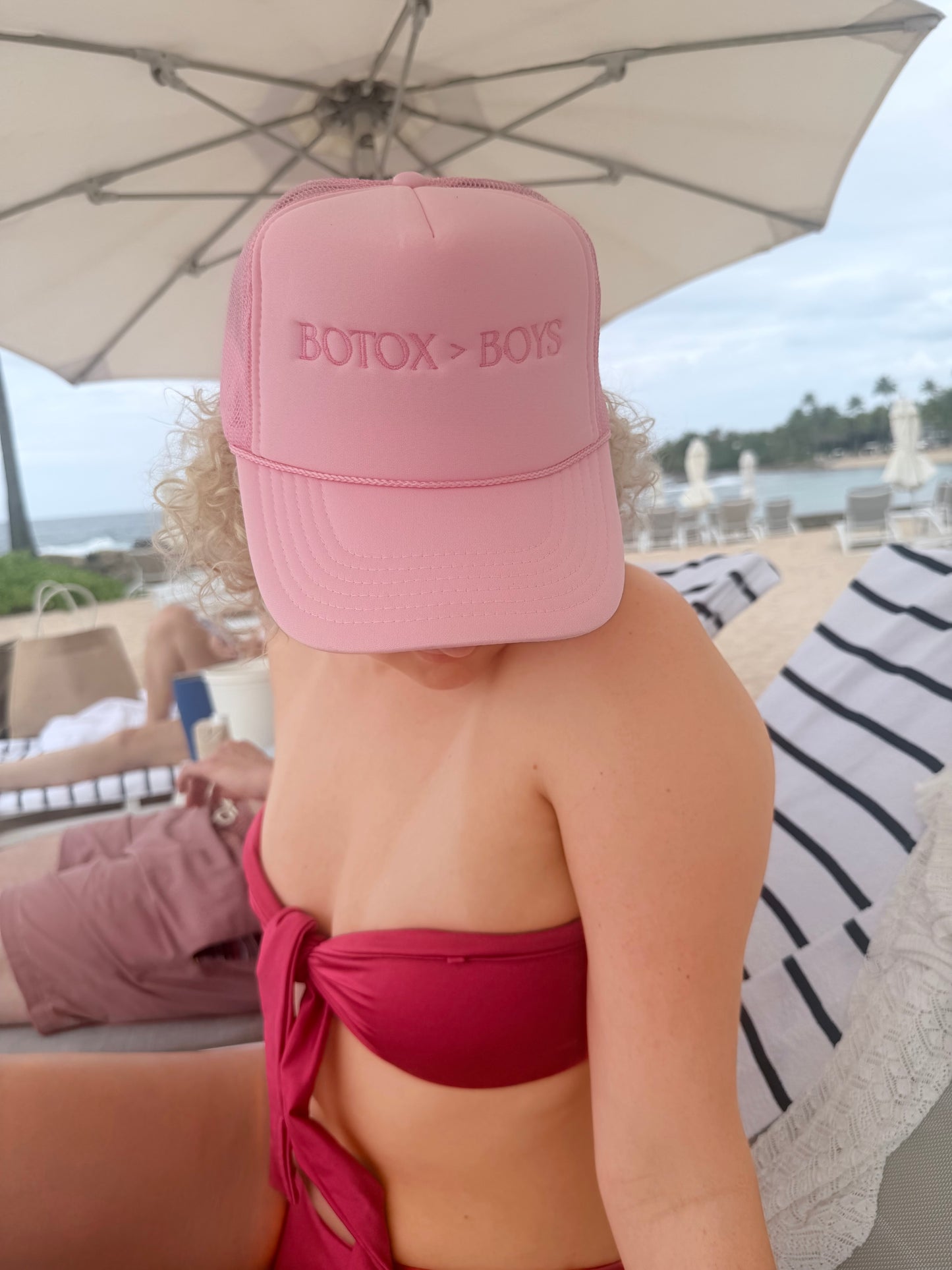 Botox > Boys Trucker Hat- Pink